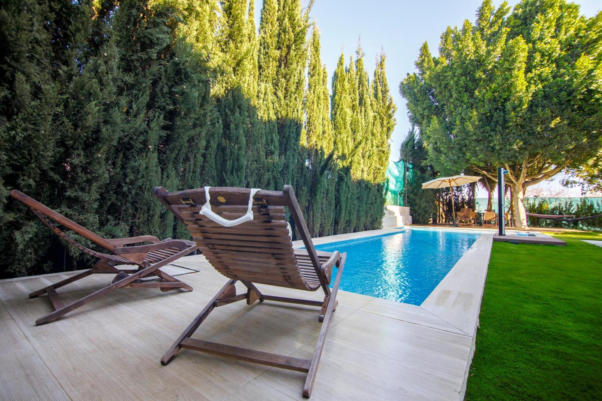 Rentalsevilla Brisa Del Aljarafe Con Piscina Climatizada A 15 Minutos De Sevilla Almensilla 外观 照片